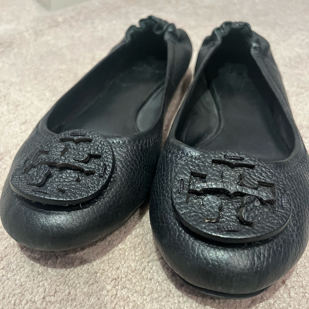 Tory Burch mini ballet travel flats